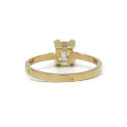 Solitaire Or et Diamant