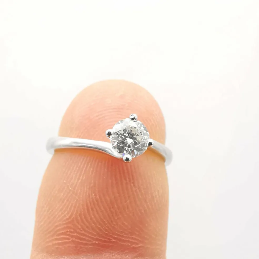 Solitaire Or et Diamant