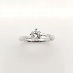 Solitaire Or et Diamant