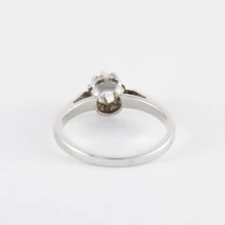 Solitaire Or Gris, diamant