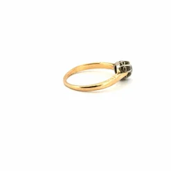 Solitaire Or Jaune diamant