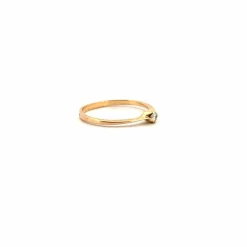 Solitaire Or Jaune Diamant