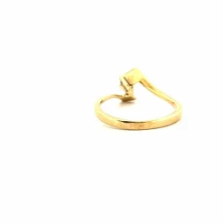Solitaire or jaune Diamant