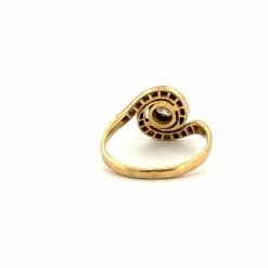 Solitaire or Jaune diamants