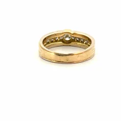 Solitaire Or Jaune Diamants