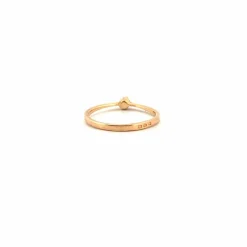 Solitaire Or Jaune Diamant