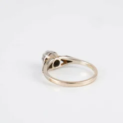Solitaire platine diamant