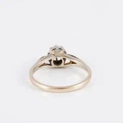 Solitaire platine diamant