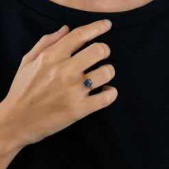 Solitaire Saphir
