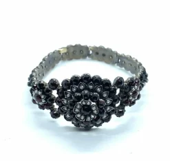 Somptueux bracelet grenat austro-hongrois