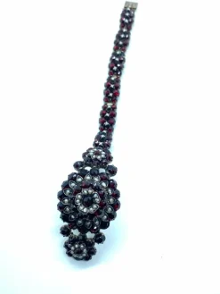 Somptueux bracelet grenat austro-hongrois