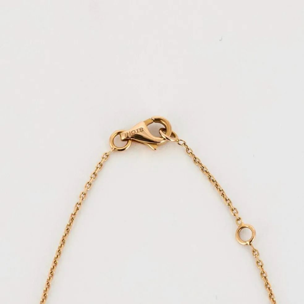STONE - Jackie - Collier en or rose et diamants