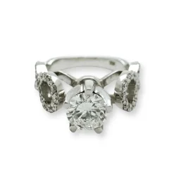 Trio d'Infinité - Bague interchangeable en diamants rubis et saphirs