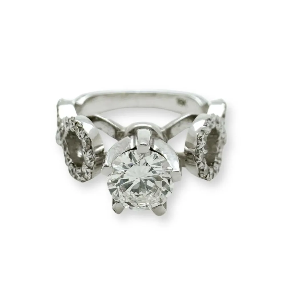 Trio d'Infinité - Bague interchangeable en diamants rubis et saphirs