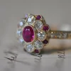 Une bague en diamant de Ruby et Old Mine