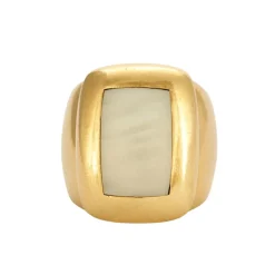 VAN CLEEF & ARPELS - Babylone Bague en jaune Nacre