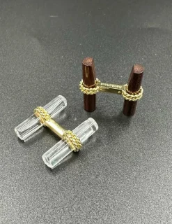 VAN CLEEF & ARPELS - Boutons de manchette or jaune