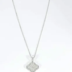 VAN CLEEF & ARPELS - Magic Alhambra - Sautoir or blanc et diamants