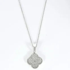 VAN CLEEF & ARPELS - Magic Alhambra - Sautoir or blanc et diamants