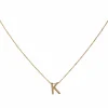 Vanrycke Collier Abécédaire Or rose