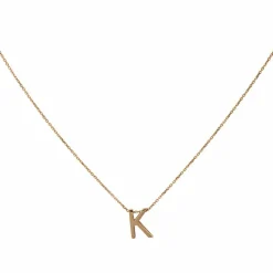 Vanrycke Collier Abécédaire Or rose