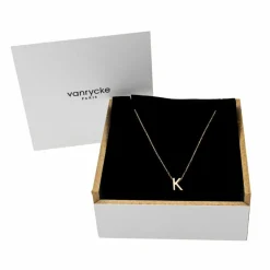 Vanrycke Collier Abécédaire Or rose