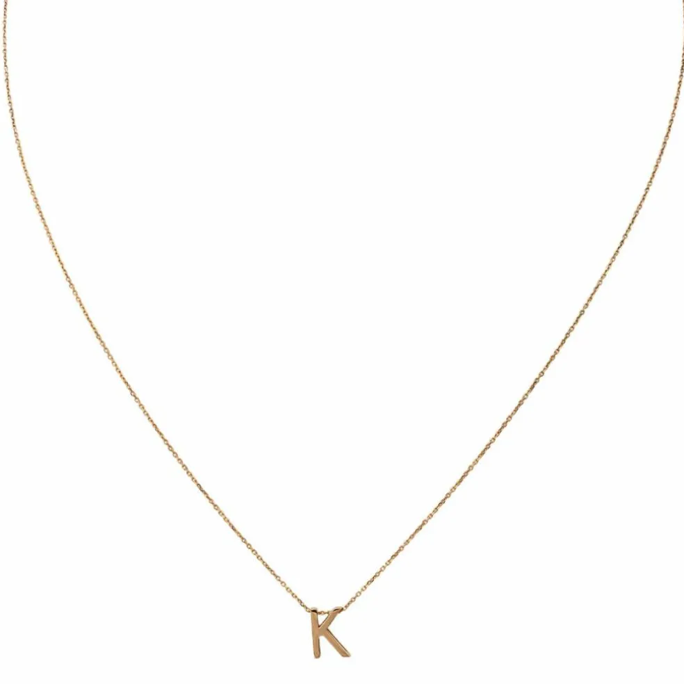Vanrycke Collier Abécédaire Or rose