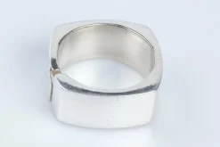 Versani - Bague carrée en Argent