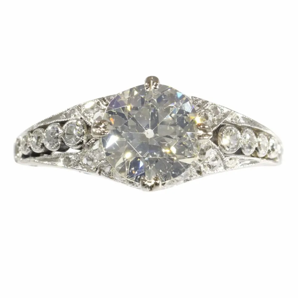 Vintage Art Déco 1910 Edwardian Diamond Ring