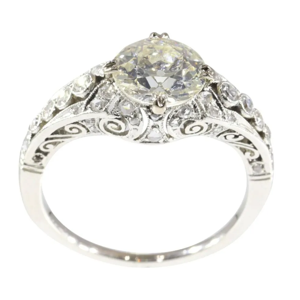 Vintage Art Déco 1910 Edwardian Diamond Ring