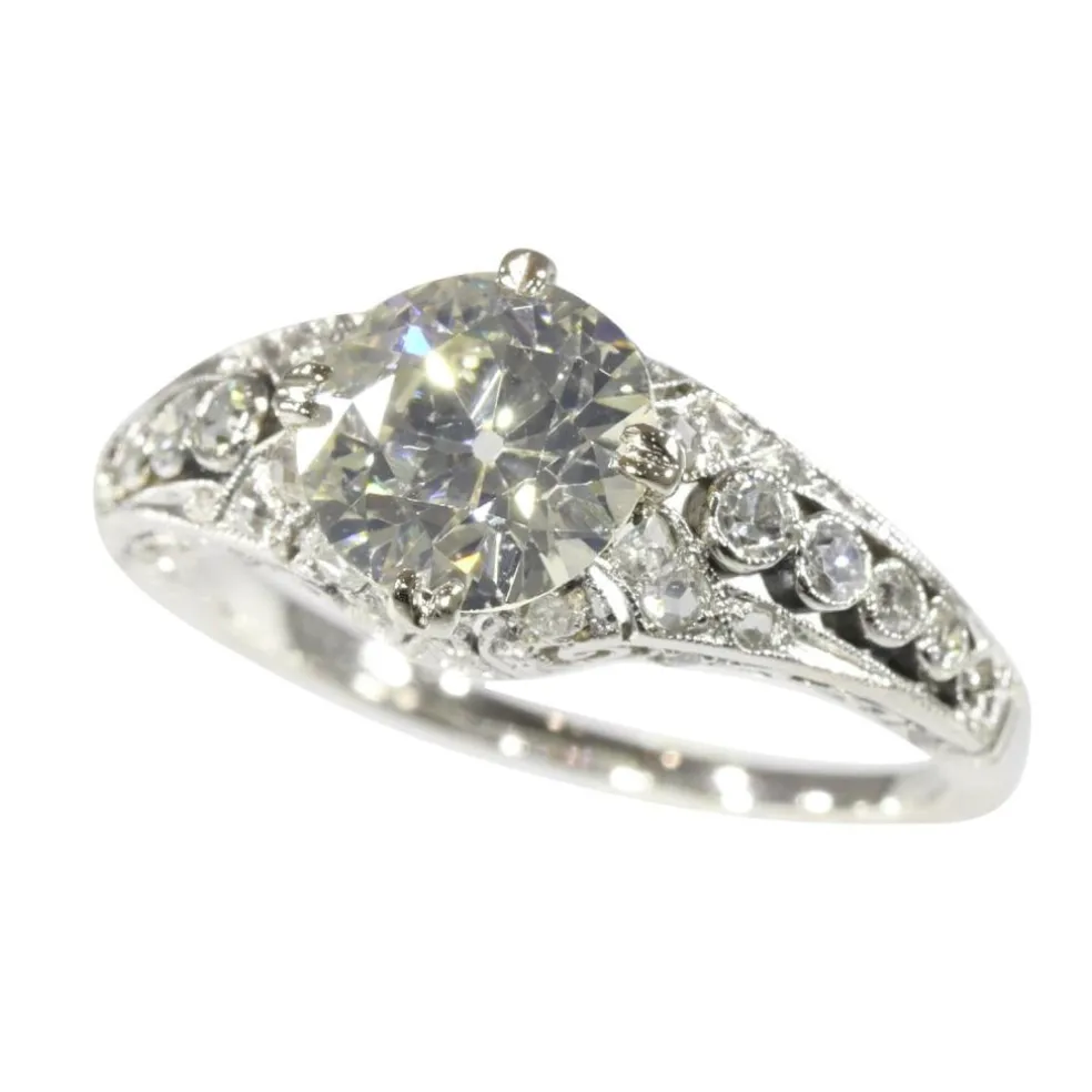 Vintage Art Déco 1910 Edwardian Diamond Ring