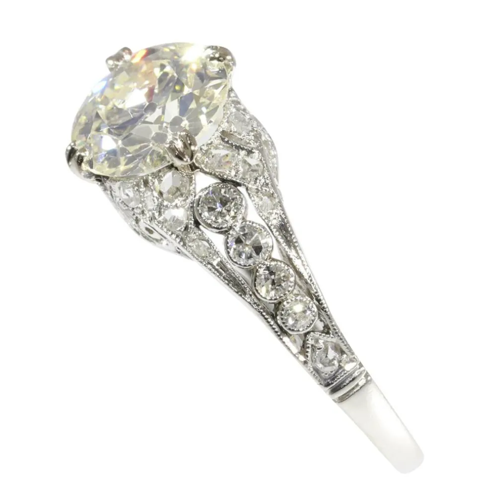 Vintage Art Déco 1910 Edwardian Diamond Ring