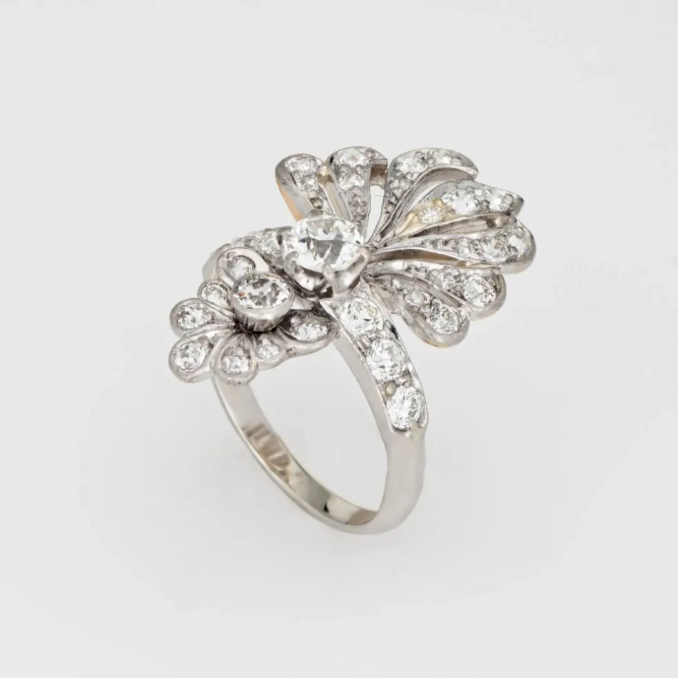 Vintage Art Déco 1ct diamond ring