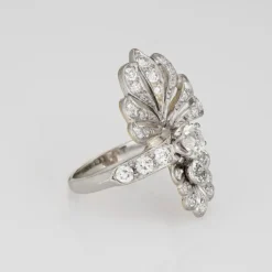 Vintage Art Déco 1ct diamond ring