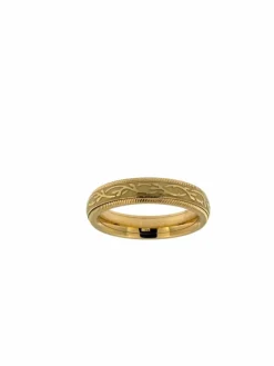 Wellendorff, bague cinétique en or jaune, émail et diamants
