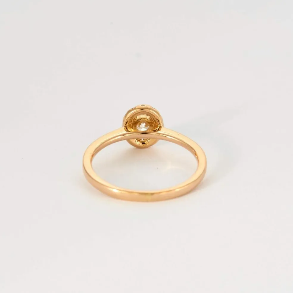 ZEINA - Bague Or rose et Diamants
